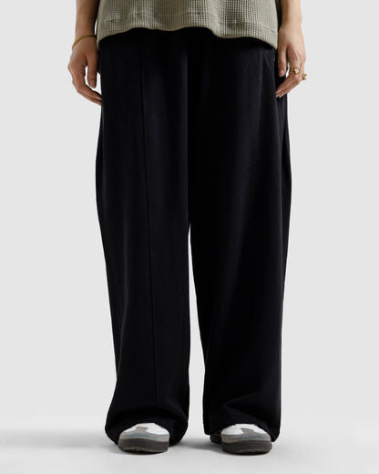Straight-Leg Baggy Trousers