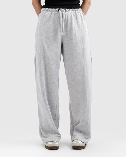 Straight-Leg Baggy Trousers