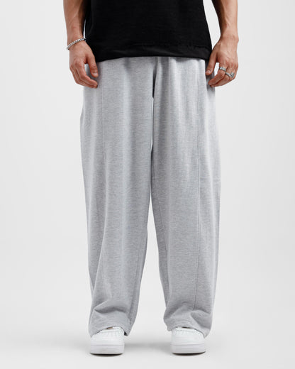 Straight-Leg Baggy Trousers