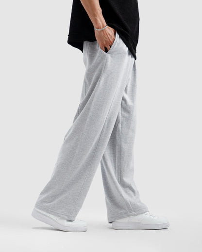 Straight-Leg Baggy Trousers