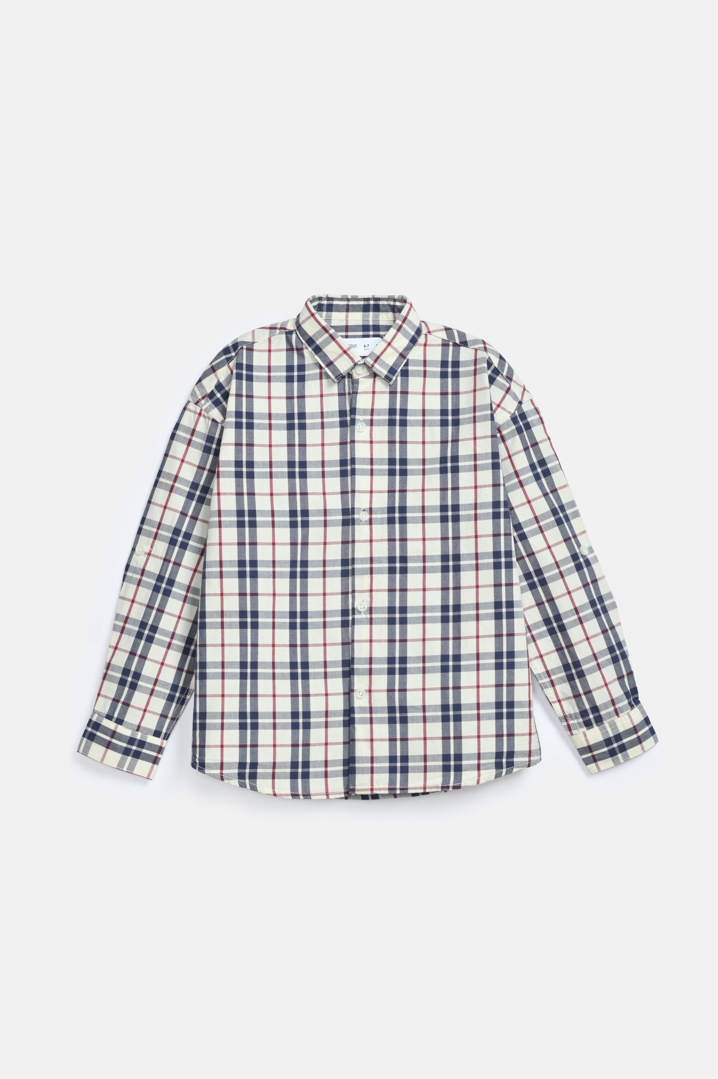 BOYS CHECKERED FULL SLEEVE SHIRT
