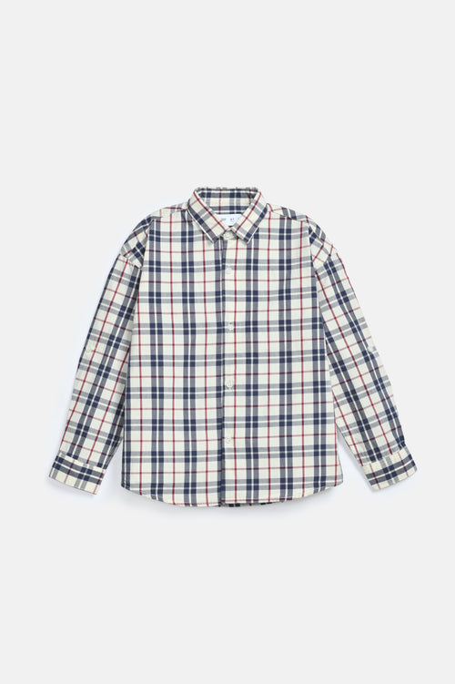 BOYS CHECKERED FULL SLEEVE SHIRT