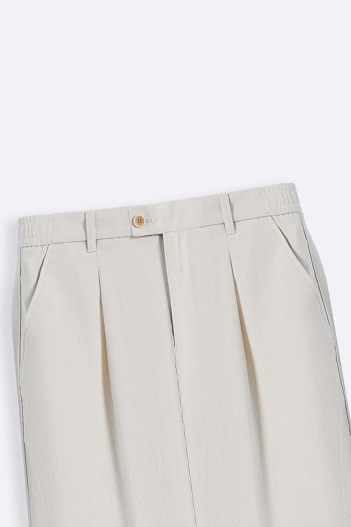 PLEATED COMFORT PANTS