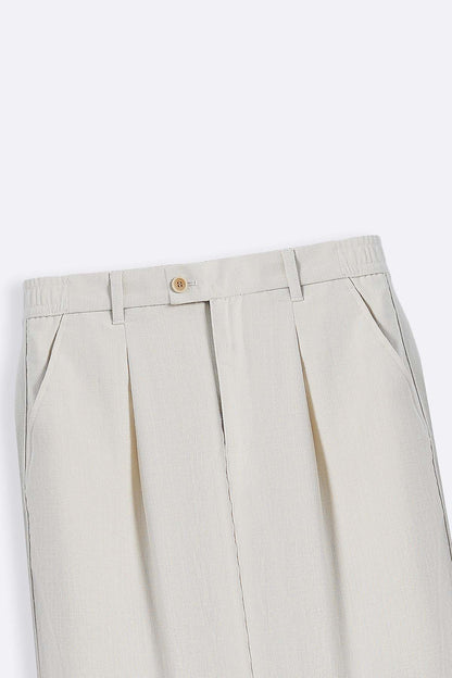 PLEATED COMFORT PANTS