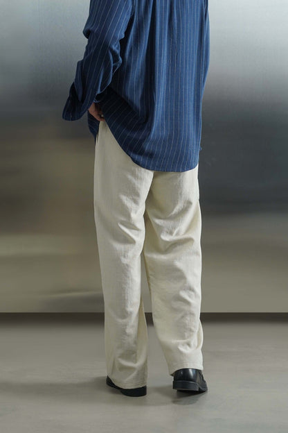 PLEATED COMFORT PANTS