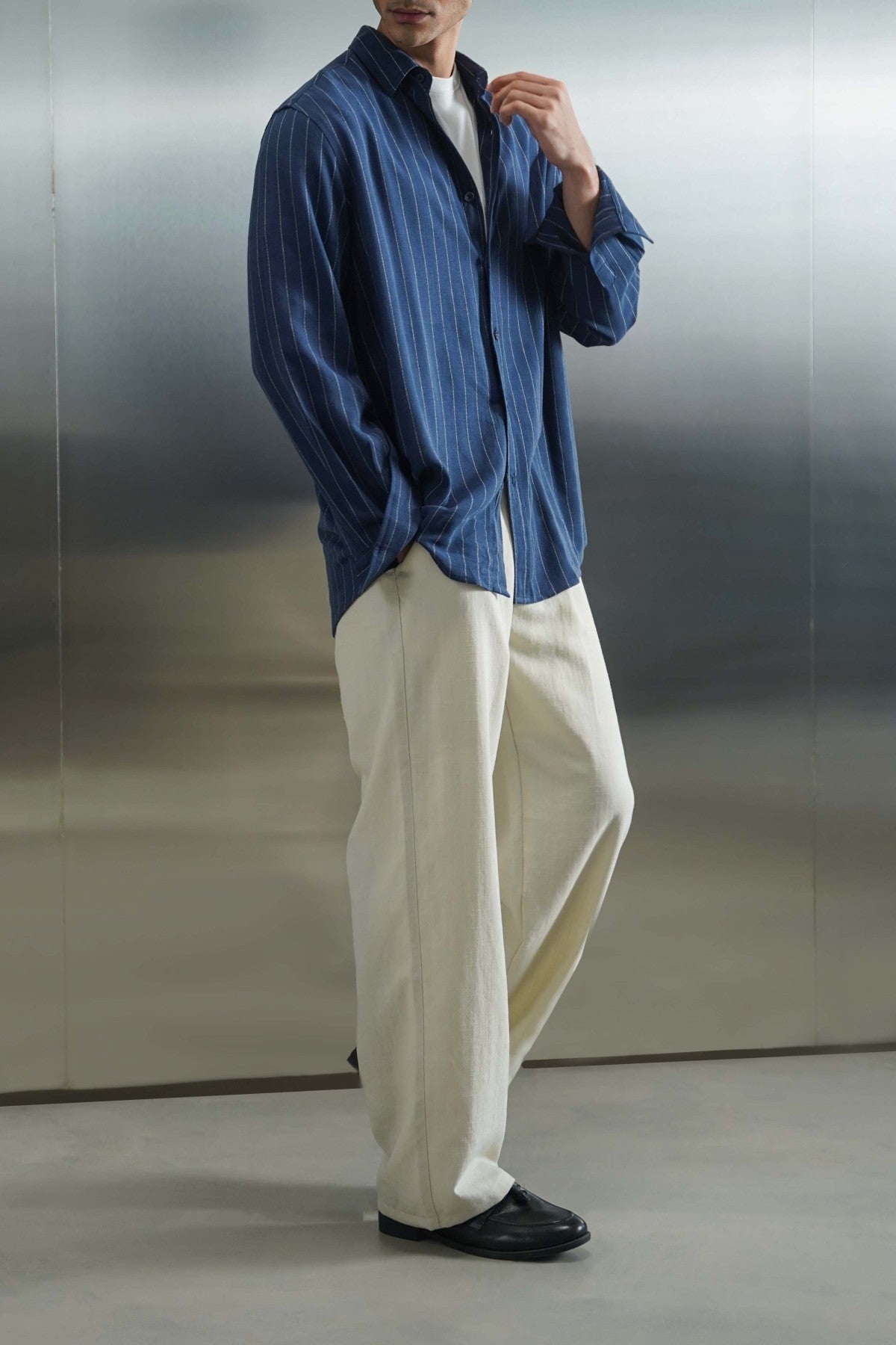 PLEATED COMFORT PANTS