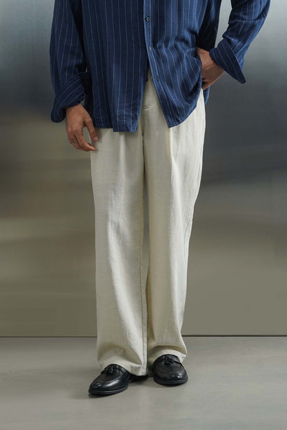PLEATED COMFORT PANTS